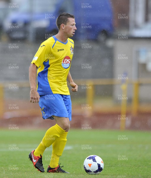 270713 - Barry Town v Cardiff City - Pre Season Friendly -    Bobby Briers of Barry Town