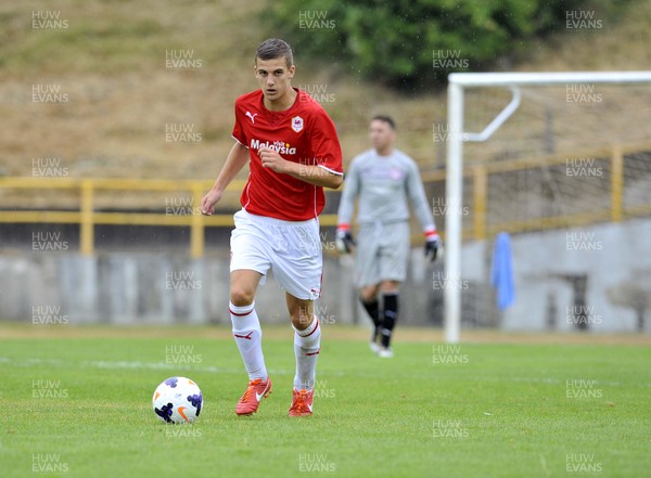 270713 - Barry Town v Cardiff City - Pre Season Friendly -   Brad Wickham of Cardiff City