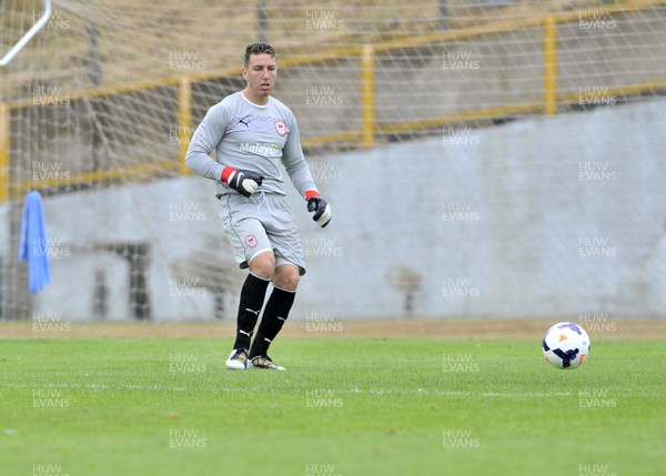 270713 - Barry Town v Cardiff City - Pre Season Friendly -   Jordan Bell  of Cardiff City