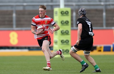 050525 - Barry v Gorseinon - U18 Plate Final - Boys U18s Finals Day - Ethan Davies of Gorseinon 