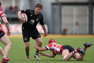050525 - Barry v Gorseinon - U18 Plate Final - Boys U18s Finals Day - Rhydian Jones of Barry 