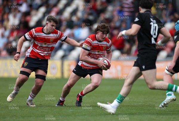 050525 - Barry v Gorseinon - U18 Plate Final - Boys U18s Finals Day - Ollie Young of Gorseinon 
