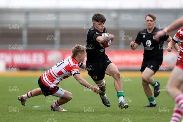 050525 - Barry v Gorseinon - U18 Plate Final - Boys U18s Finals Day - Ellis O�Grady of Barry 