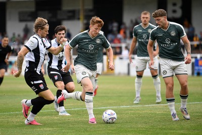 250726 - Bath City v Newport County - Pre Season Friendly - Ged Garner of Newport County