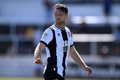 250726 - Bath City v Newport County - Pre Season Friendly - Alex Fisher of Bath City