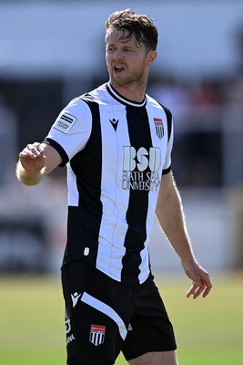 250726 - Bath City v Newport County - Pre Season Friendly - Alex Fisher of Bath City