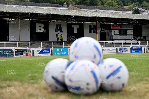 250726 - Bath City v Newport County - Pre Season Friendly - A general view of Twerton Park ahead of the match