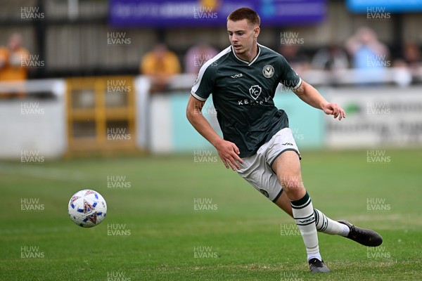 250726 - Bath City v Newport County - Pre Season Friendly - Harrison Halpin of Newport County