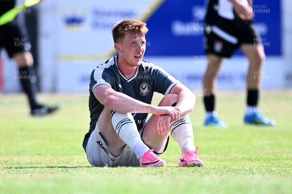 250726 - Bath City v Newport County - Pre Season Friendly - Ged Garner of Newport County at full time