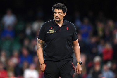 230525 - Bath Rugby v Lyon Olympique Universitaire - EPCR Challenge Cup Final - Karim Ghezal, Lyon Head Coach