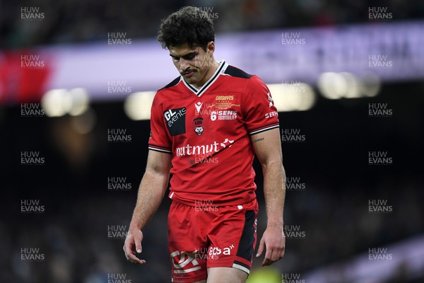 230525 - Bath Rugby v Lyon Olympique Universitaire - EPCR Challenge Cup Final - Davit Niniashvili of Lyon Olympique Universitaire