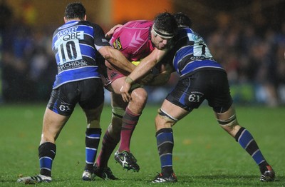 05.11.10 - Bath v Cardiff Blues - LV= Cup - James Down of Cardiff Blues. 