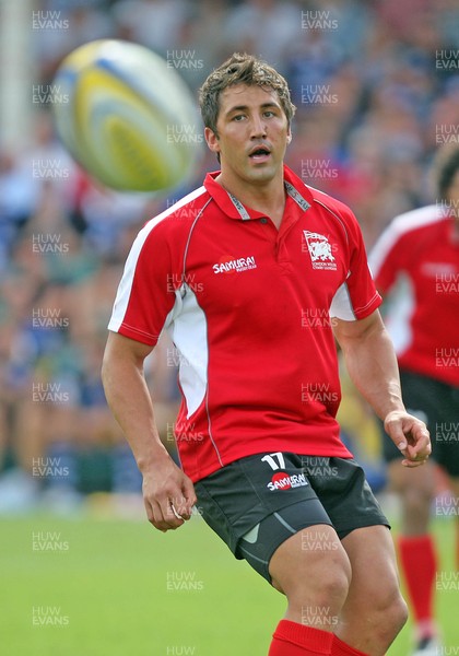 110812 Bath v London Welsh - Pre-Season Friendly - Gavin Henson in action for London Welsh 