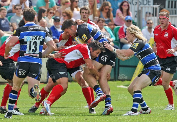 110812 - Bath v London Welsh - Preseason Friendly -Gavin Henson of London Welsh