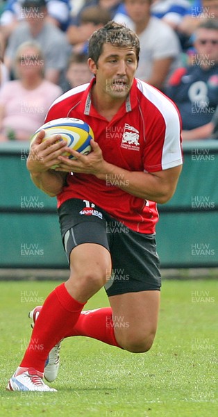 110812 - Bath v London Welsh - Preseason Friendly -Gavin Henson of London Welsh