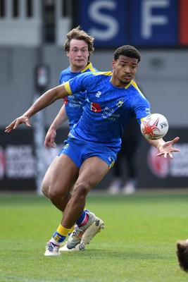 220426 - Bath v Loughborough - Men's BUCS Final - Tyler Offiah of Bath