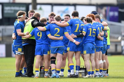220426 - Bath v Loughborough - Men's BUCS Final - Bath huddle