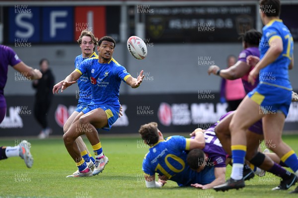 220426 - Bath v Loughborough - Men's BUCS Final - Tyler Offiah of Bath
