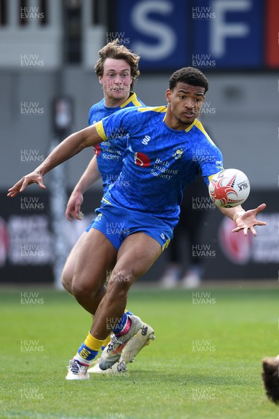 220426 - Bath v Loughborough - Men's BUCS Final - Tyler Offiah of Bath