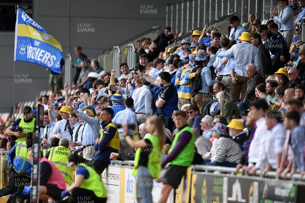 220426 - Bath v Loughborough - Men's BUCS Final - Bath fans celebrate at full time