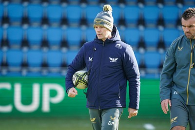 210123 - Aviron Bayonnais v Scarlets - EPCR Challenge Cup - Dwayne Peel head coach of Scarlets