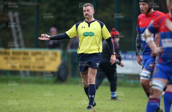 161119 - Bedlinog RFC v Senghenydd RFC - WRU Specsavers Plate - Referee