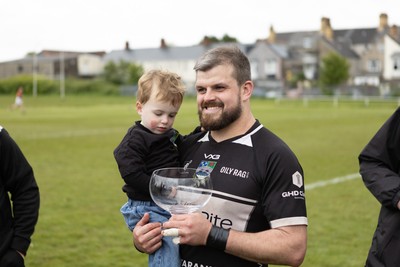 160526 - St Peter's v Bedwas - Admiral National Championship East - Bedwas celebrate winning the league