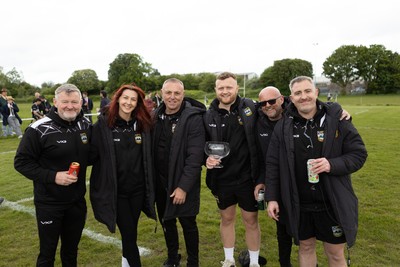 160526 - St Peter's v Bedwas - Admiral National Championship East - Bedwas celebrate winning the league