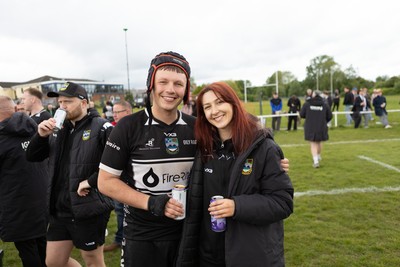 160526 - St Peter's v Bedwas - Admiral National Championship East - Bedwas celebrate winning the league