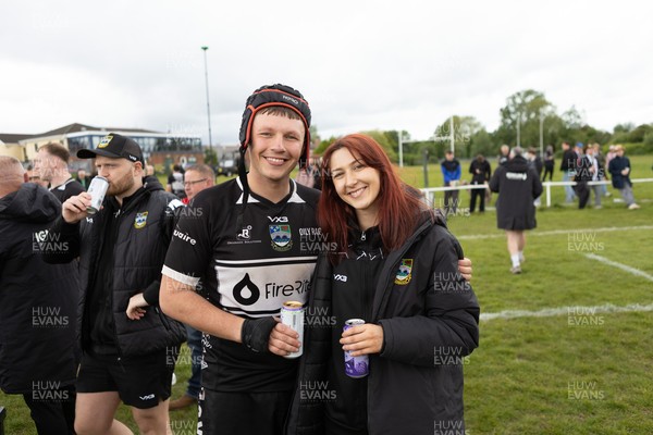 160526 - St Peter's v Bedwas - Admiral National Championship East - Bedwas celebrate winning the league