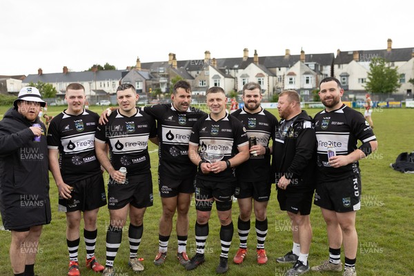 160526 - St Peter's v Bedwas - Admiral National Championship East - Bedwas celebrate winning the league