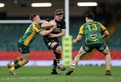 120426 - Bedwas v Bridgend Athletic - Mens Championship Cup Final - Ben Sier of Bedwas