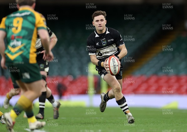 120426 - Bedwas v Bridgend Athletic - Mens Championship Cup Final - Tristan Kugler of Bedwas
