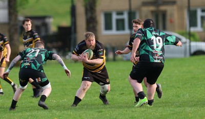 220426 Bedwellty v Deri, Admiral National League 4 East - Action from the match