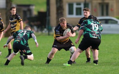 220426 Bedwellty v Deri, Admiral National League 4 East - Action from the match