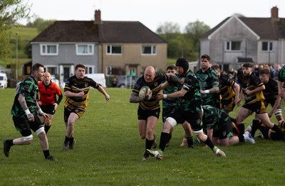 220426 Bedwellty v Deri, Admiral National League 4 East - Action from the match