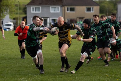 220426 Bedwellty v Deri, Admiral National League 4 East - Action from the match