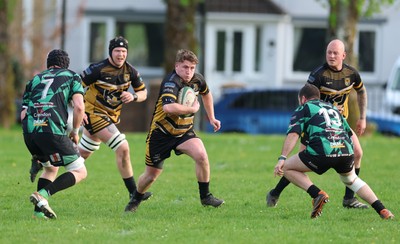 220426 Bedwellty v Deri, Admiral National League 4 East - Action from the match