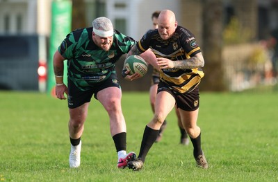 220426 Bedwellty v Deri, Admiral National League 4 East - Action from the match
