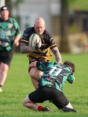 220426 Bedwellty v Deri, Admiral National League 4 East - Action from the match
