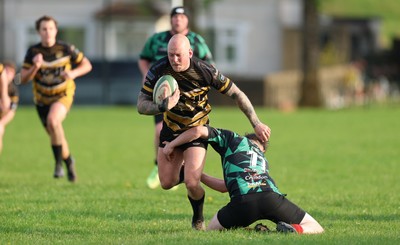 220426 Bedwellty v Deri, Admiral National League 4 East - Action from the match