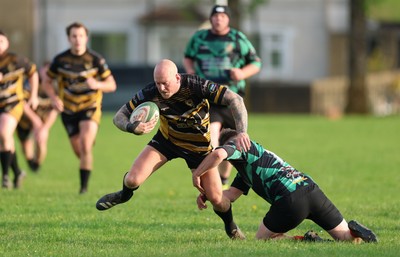 220426 Bedwellty v Deri, Admiral National League 4 East - Action from the match