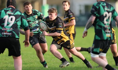 220426 Bedwellty v Deri, Admiral National League 4 East - Action from the match