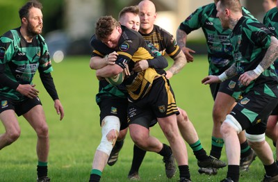 220426 Bedwellty v Deri, Admiral National League 4 East - Action from the match
