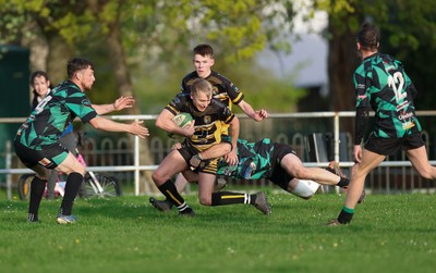 220426 Bedwellty v Deri, Admiral National League 4 East - Action from the match