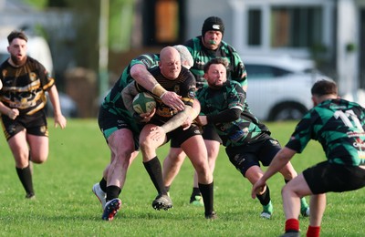 220426 Bedwellty v Deri, Admiral National League 4 East - Action from the match