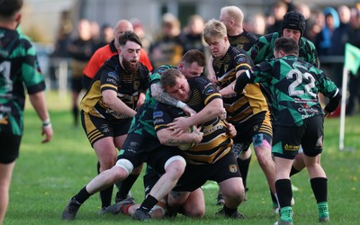 220426 Bedwellty v Deri, Admiral National League 4 East - Action from the match