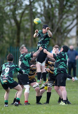 220426 Bedwellty v Deri, Admiral National League 4 East - Action from the match