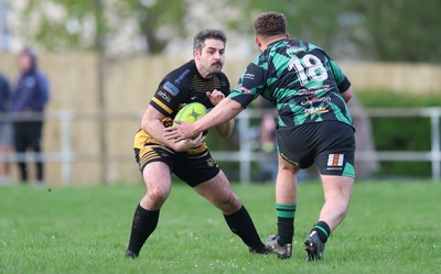 220426 Bedwellty v Deri, Admiral National League 4 East - Action from the match