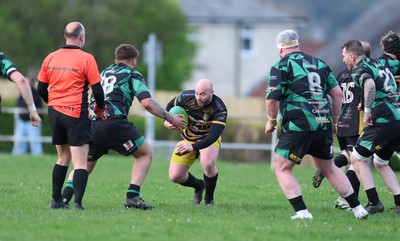 220426 Bedwellty v Deri, Admiral National League 4 East - Action from the match